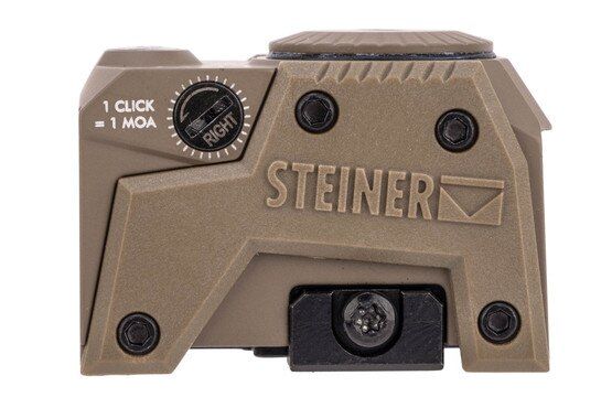 Steiner MPS enclosed red dot sight FDE with a 3.3 MOA reticle